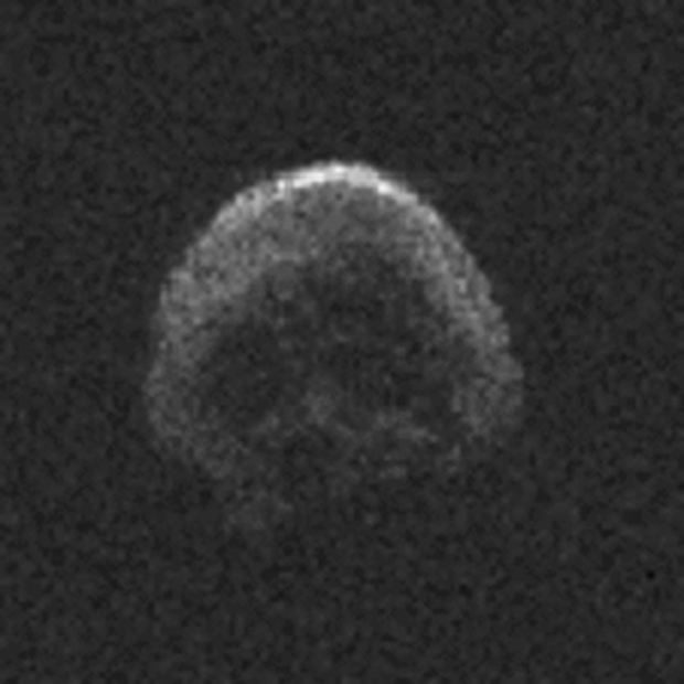 Skull-Shaped Halloween Asteroid Zips by Earth, a Treat for Scientists